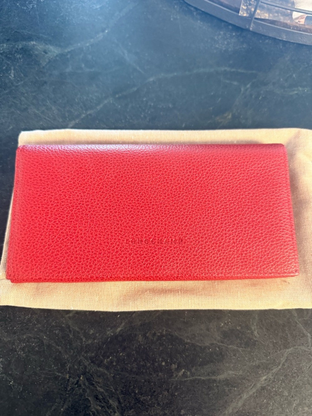 Longchamp Le Foulonne contintntal Wallet.